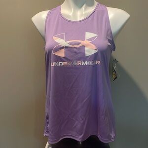 BNWT Girls Under Armour Purple Tank Top